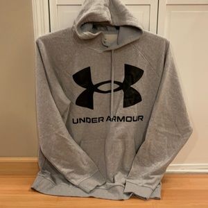 New Under Armour Rival big logo hoodie